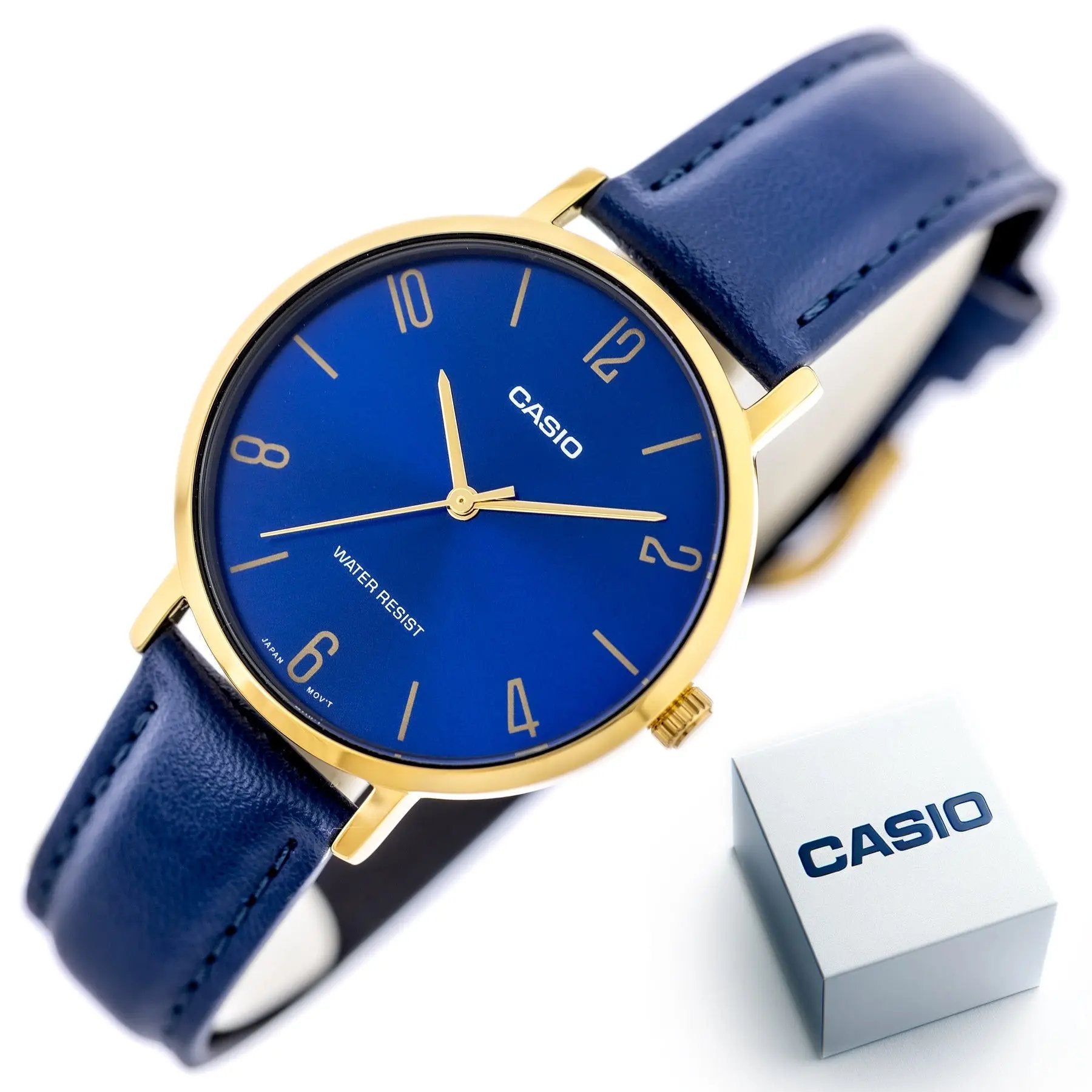 ZEGAREK DAMSKI CASIO LTP-VT01GL-2B + BOX ZEGAREK DAMSKI CASIO LTP-VT01GL-2B + BOX - Lorence 4549526286070