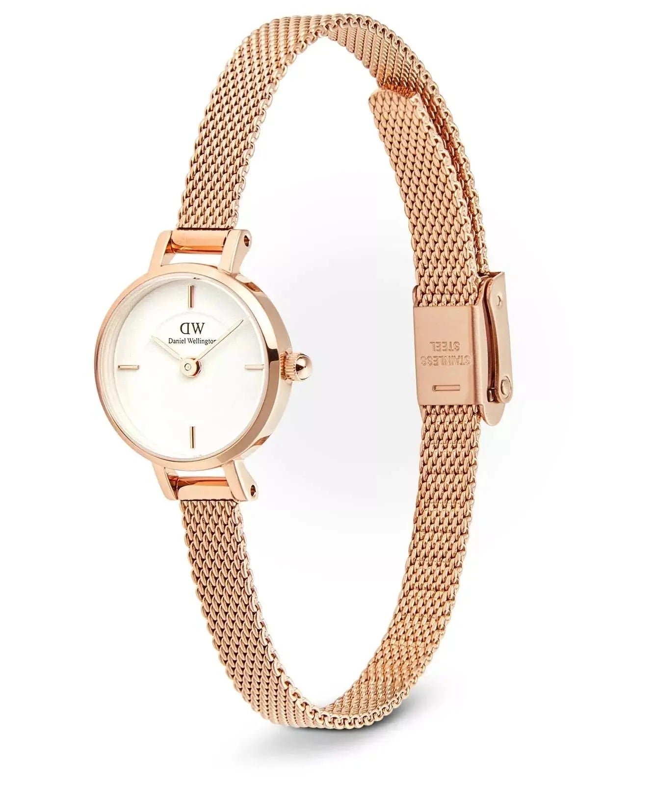 ZEGAREK DAMSKI DANIEL WELLINGTON Petite Mini Rose Gold Stainless Steel 19mm DW00100744 + BOX (zw523c) ZEGAREK DAMSKI DANIEL WELLINGTON Petite Mini Rose Gold Stainless Steel  7315030061093