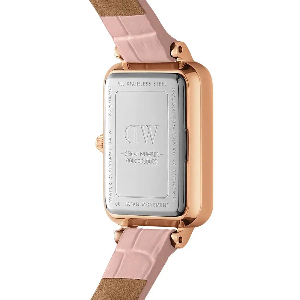 ZEGAREK DAMSKI DANIEL WELLINGTON Quadro Pressed Melrose Pearl 20mm DW00100508 + BOX (zw521a) ZEGAREK DAMSKI DANIEL WELLINGTON Quadro Pressed Melrose Pearl 20mm  7315030030563