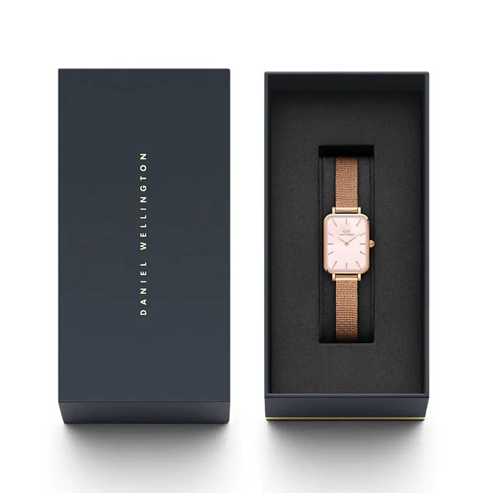 ZEGAREK DAMSKI DANIEL WELLINGTON Quadro Pressed Melrose Pearl 20mm DW00100510 + BOX (zw505o) ZEGAREK DAMSKI DANIEL WELLINGTON Quadro Pressed Melrose Pearl 20mm  7315030030587