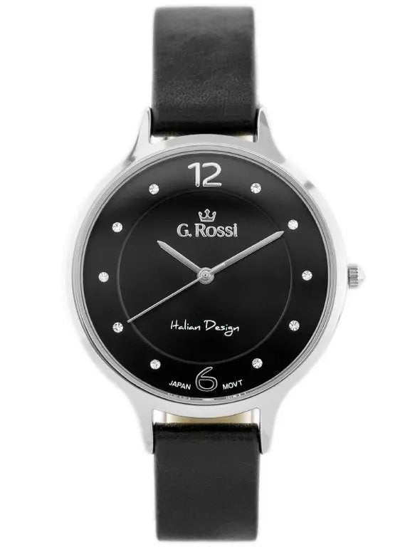 ZEGAREK DAMSKI G. ROSSI - 10411A-1A1 NA PASKU (zg714e) + BOX-1