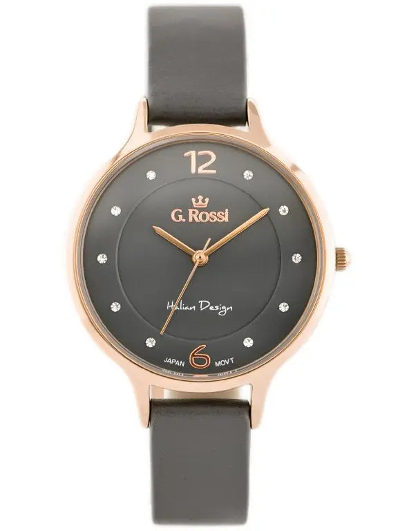 ZEGAREK DAMSKI G. ROSSI - 10411A-1B3 NA PASKU (zg714d) + BOX-1
