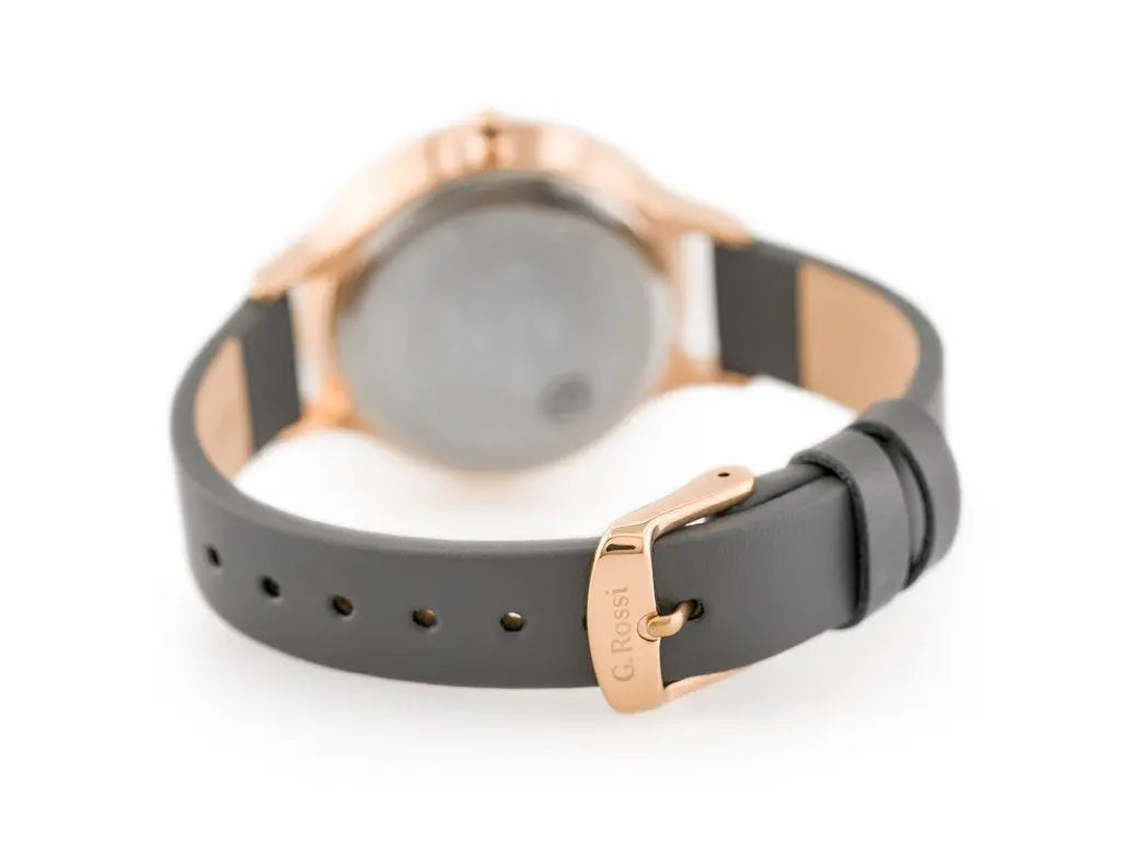 ZEGAREK DAMSKI G. ROSSI - 10411A-1B3 NA PASKU (zg714d) + BOX-4