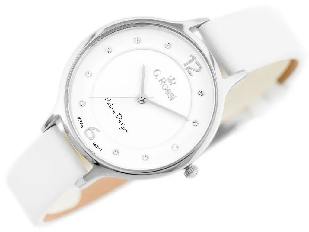 ZEGAREK DAMSKI G. ROSSI - 10411A-3C1 NA PASKU (zg714a) + BOX-2