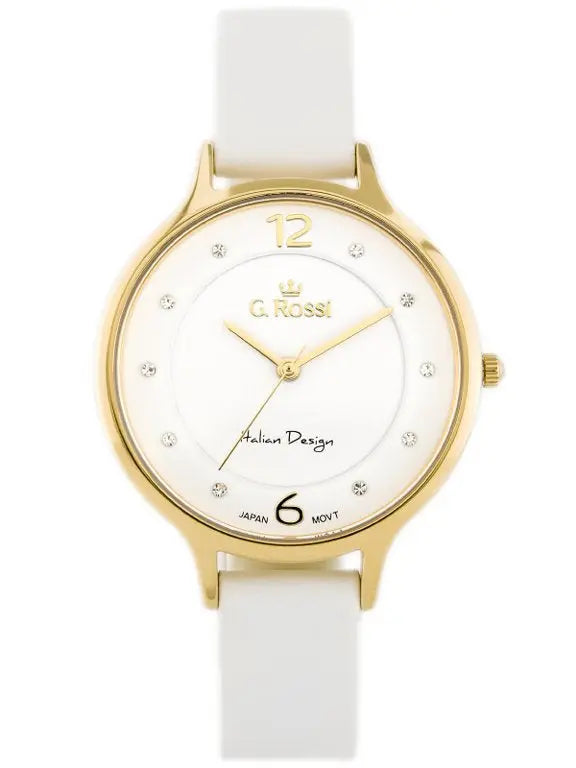 ZEGAREK DAMSKI G. ROSSI - 10411A-3C2 NA PASKU (zg714b) + BOX-1