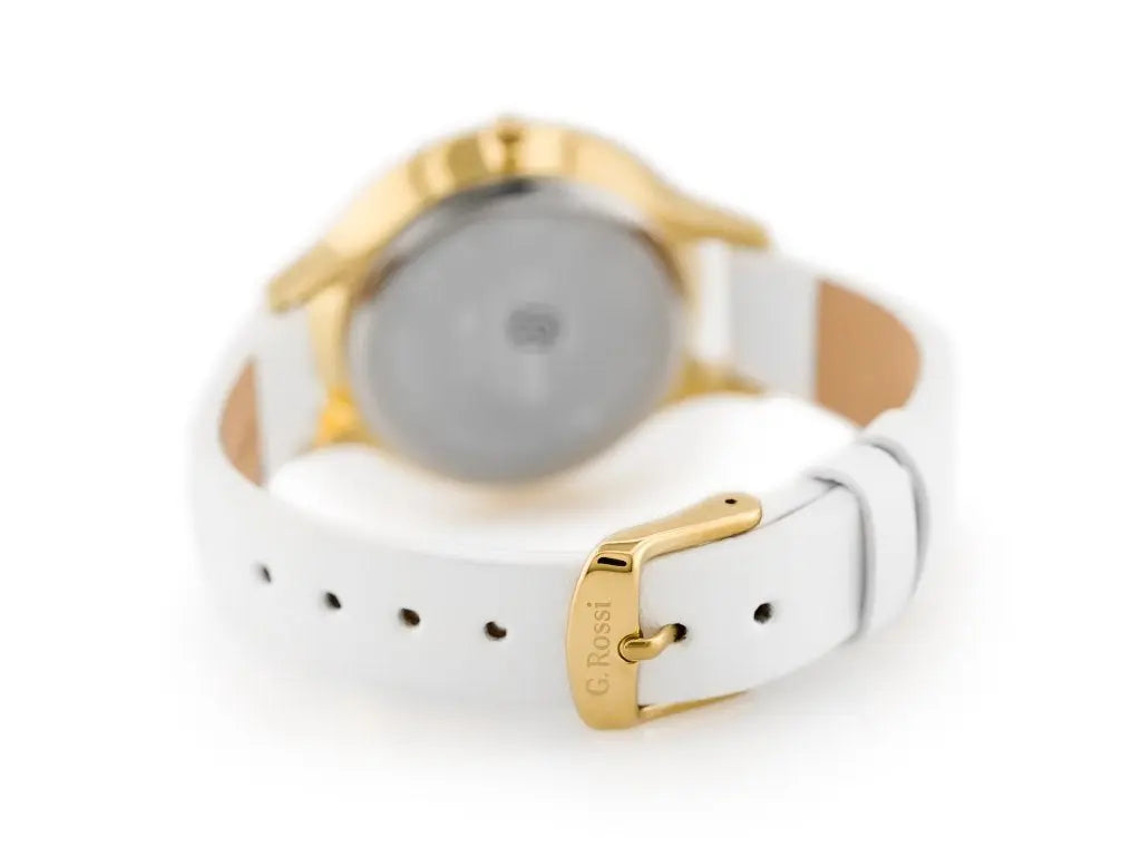 ZEGAREK DAMSKI G. ROSSI - 10411A-3C2 NA PASKU (zg714b) + BOX-4