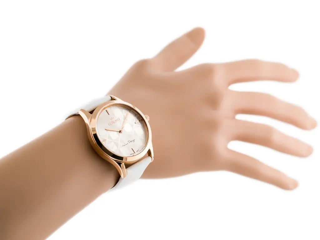 ZEGAREK DAMSKI G. ROSSI - 10513A-3C3 (zg715b) + BOX-5