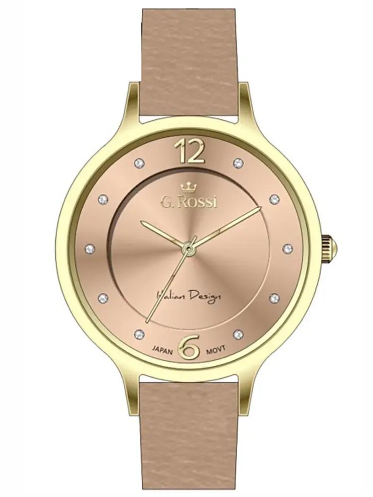 ZEGAREK DAMSKI G. ROSSI G.R10411A-2B2 NA PASKU (zg714i) + BOX ZEGAREK DAMSKI G. ROSSI G.R10411A-2B2 NA PASKU (zg714i) + BOX -  5900148030875