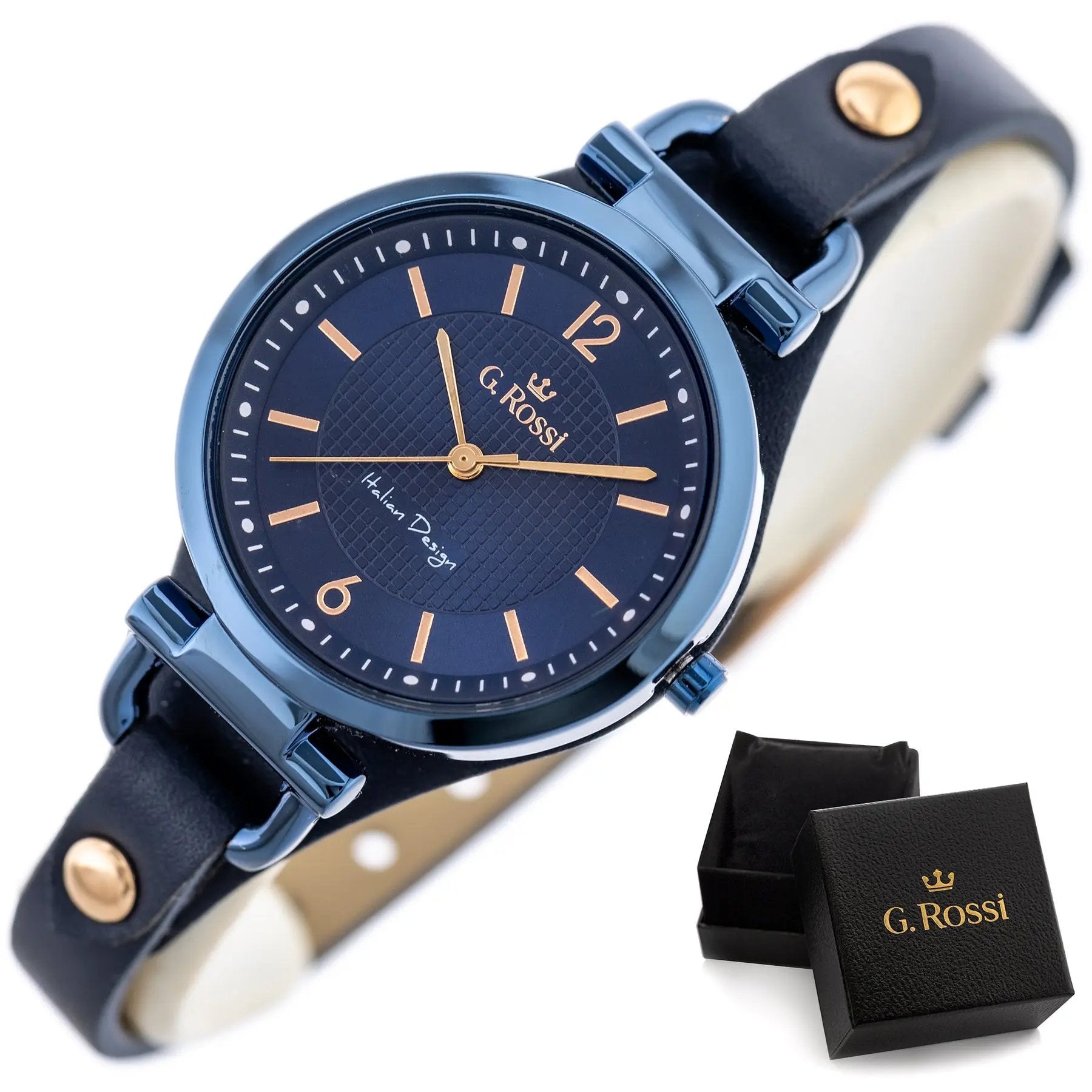 ZEGAREK DAMSKI G. ROSSI - LESTI zg631d + BOX ZEGAREK DAMSKI G. ROSSI - LESTI zg631d + BOX - Lorence 5900148056295