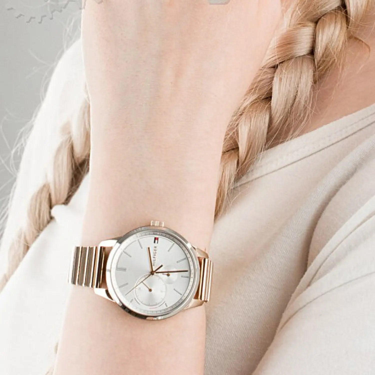 ZEGAREK DAMSKI TOMMY HILFIGER 1782021 BROOKE (zf522a) + BOX-5