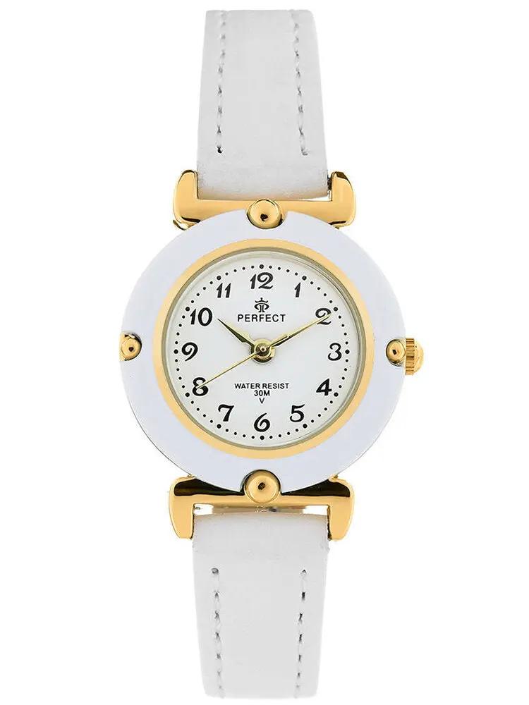 ZEGAREK DZIECIĘCY PERFECT LP152-03 KOMUNIJNY - biały + BOX ZEGAREK DZIECIĘCY PERFECT LP152-03 KOMUNIJNY - biały + BOX - Lorence 5903981749416