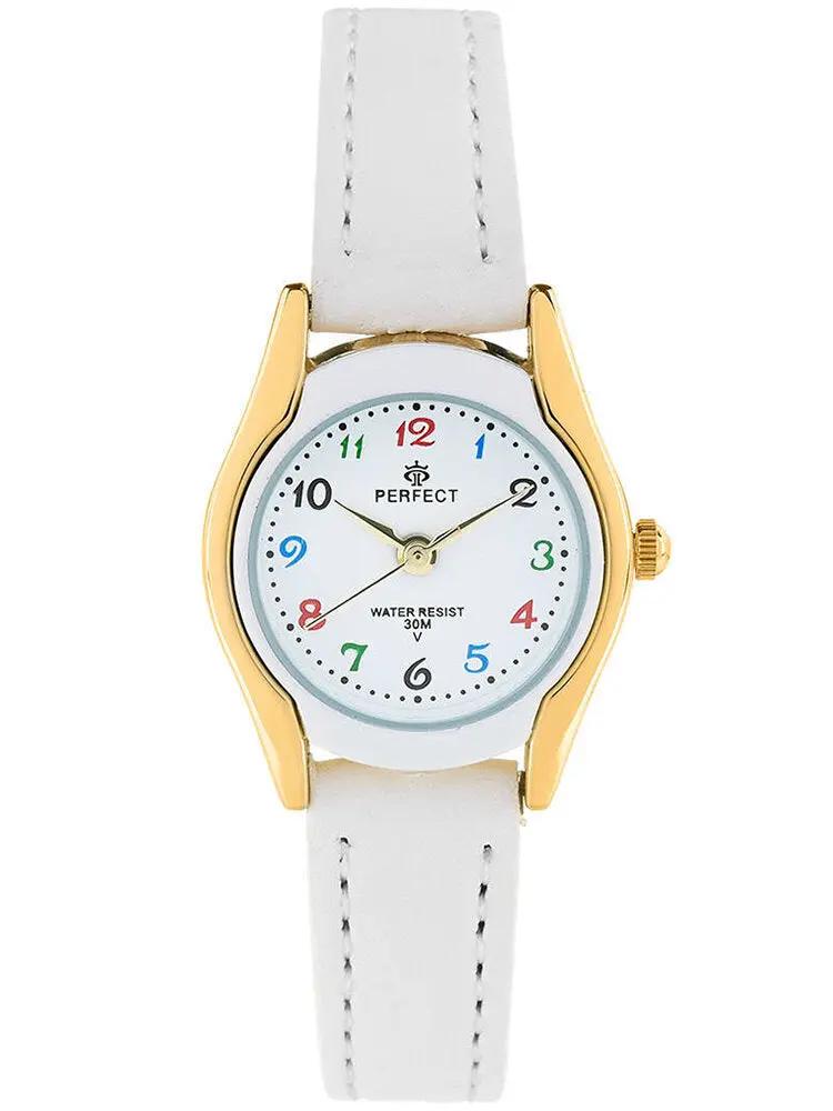 ZEGAREK DZIECIĘCY PERFECT LP223-01KOMUNIJNY - biały + BOX ZEGAREK DZIECIĘCY PERFECT LP223-01KOMUNIJNY - biały + BOX - Lorence 5903981749577