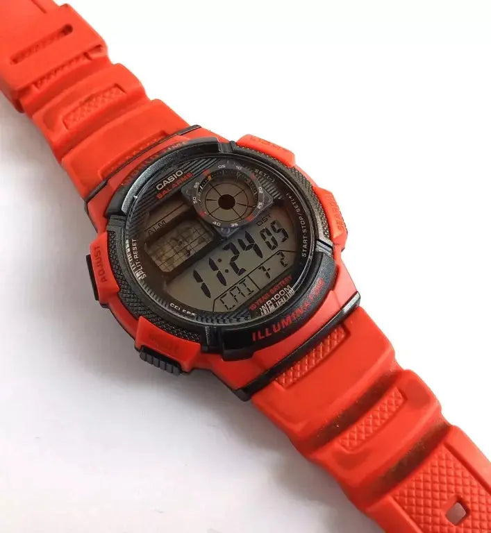 ZEGAREK MĘSKI CASIO AE-1000W 4AV (zd073c) - WORLD TIME + BOX-6