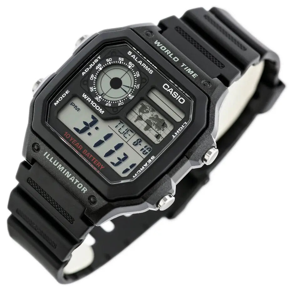 ZEGAREK MĘSKI CASIO AE-1200WH-1AVCF (zd146a) + BOX-2