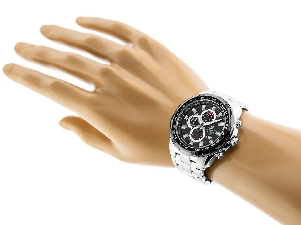 ZEGAREK MĘSKI CASIO EDIFICE EFR-539D-1A - 10ATM (zd114a) + BOX-5