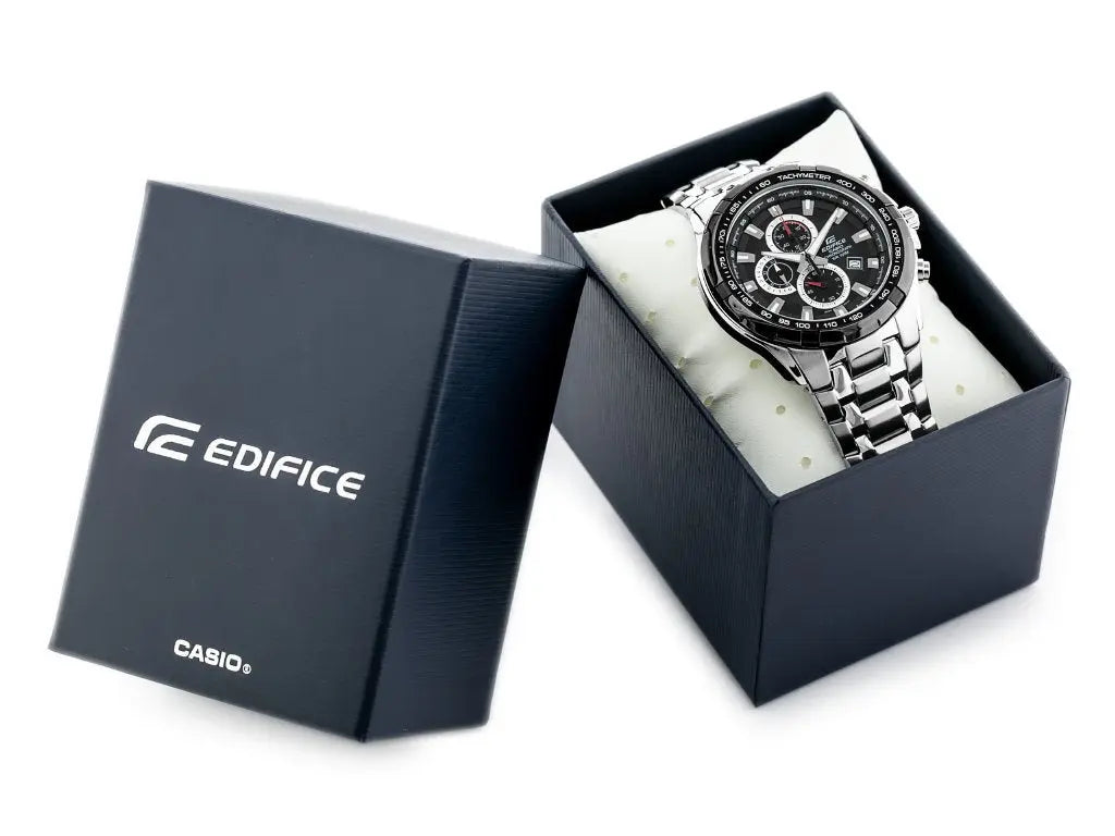 ZEGAREK MĘSKI CASIO EDIFICE EFR-539D-1A - 10ATM (zd114a) + BOX-6