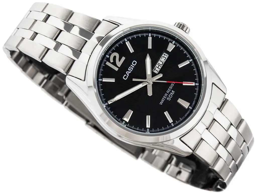 ZEGAREK MĘSKI CASIO MTP-1335D 1AV (zd026a) + BOX-2