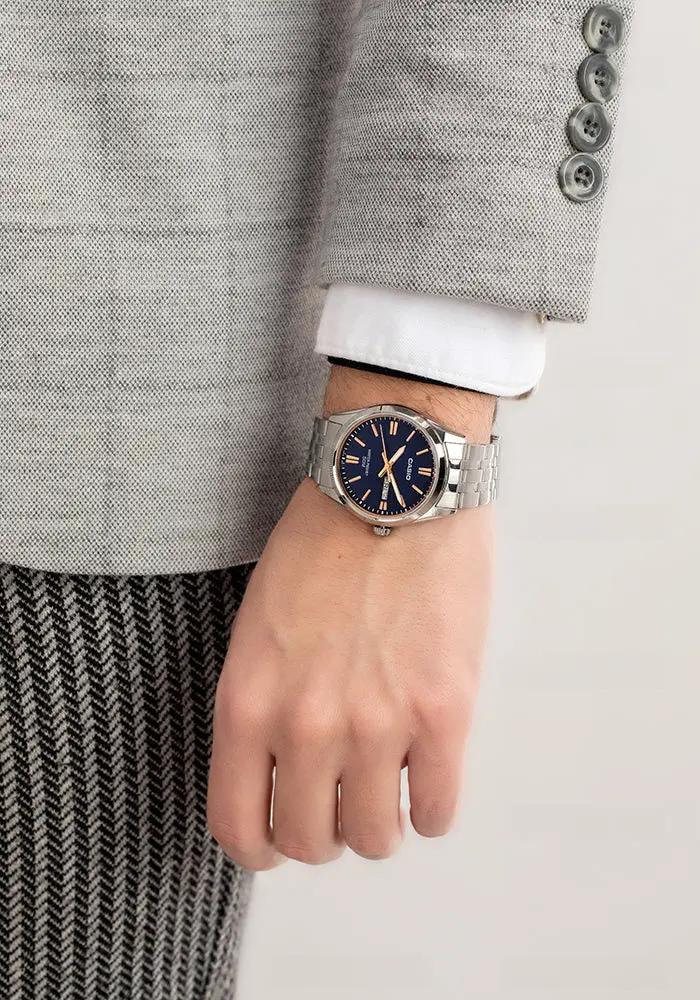 ZEGAREK MĘSKI CASIO MTP-1335D-2A2 (zd026c) + BOX ZEGAREK MĘSKI CASIO MTP-1335D-2A2 (zd026c) + BOX - Lorence 4549526202537