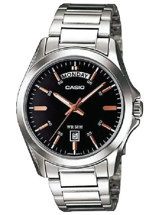 ZEGAREK MĘSKI CASIO MTP-1370D-1A2V (zd025a) + BOX-1
