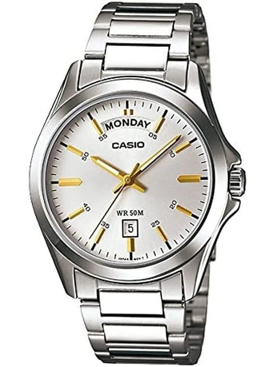 ZEGAREK MĘSKI CASIO MTP-1370D-7A2V (zd025d) + BOX-1