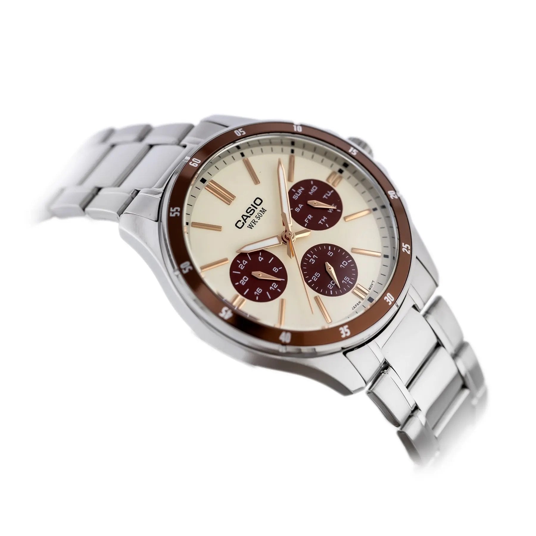 ZEGAREK MĘSKI CASIO MTP-1374D-5A2 (zd063g) + BOX ZEGAREK MĘSKI CASIO MTP-1374D-5A2 (zd063g) + BOX - Lorence 4549526390371