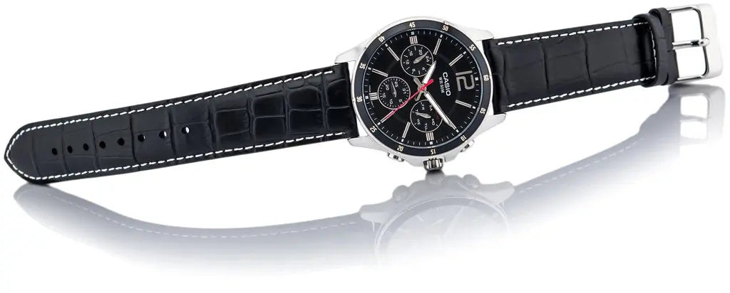 ZEGAREK MĘSKI CASIO MTP-1374L-1AV (zd064b) + BOX-3