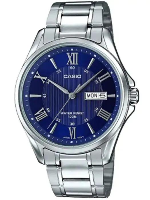 ZEGAREK MĘSKI CASIO MTP-1384D-2A + BOX ZEGAREK MĘSKI CASIO MTP-1384D-2A + BOX - Lorence 4549526190476