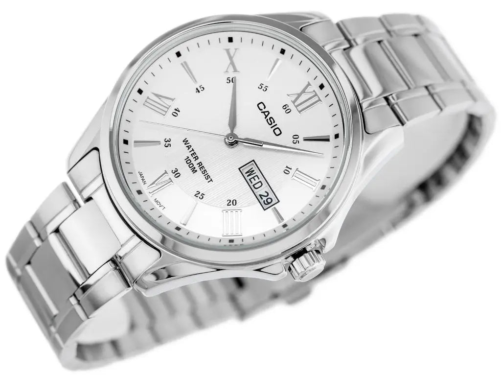 ZEGAREK MĘSKI CASIO MTP-1384D-7A (zd108a) + BOX-2