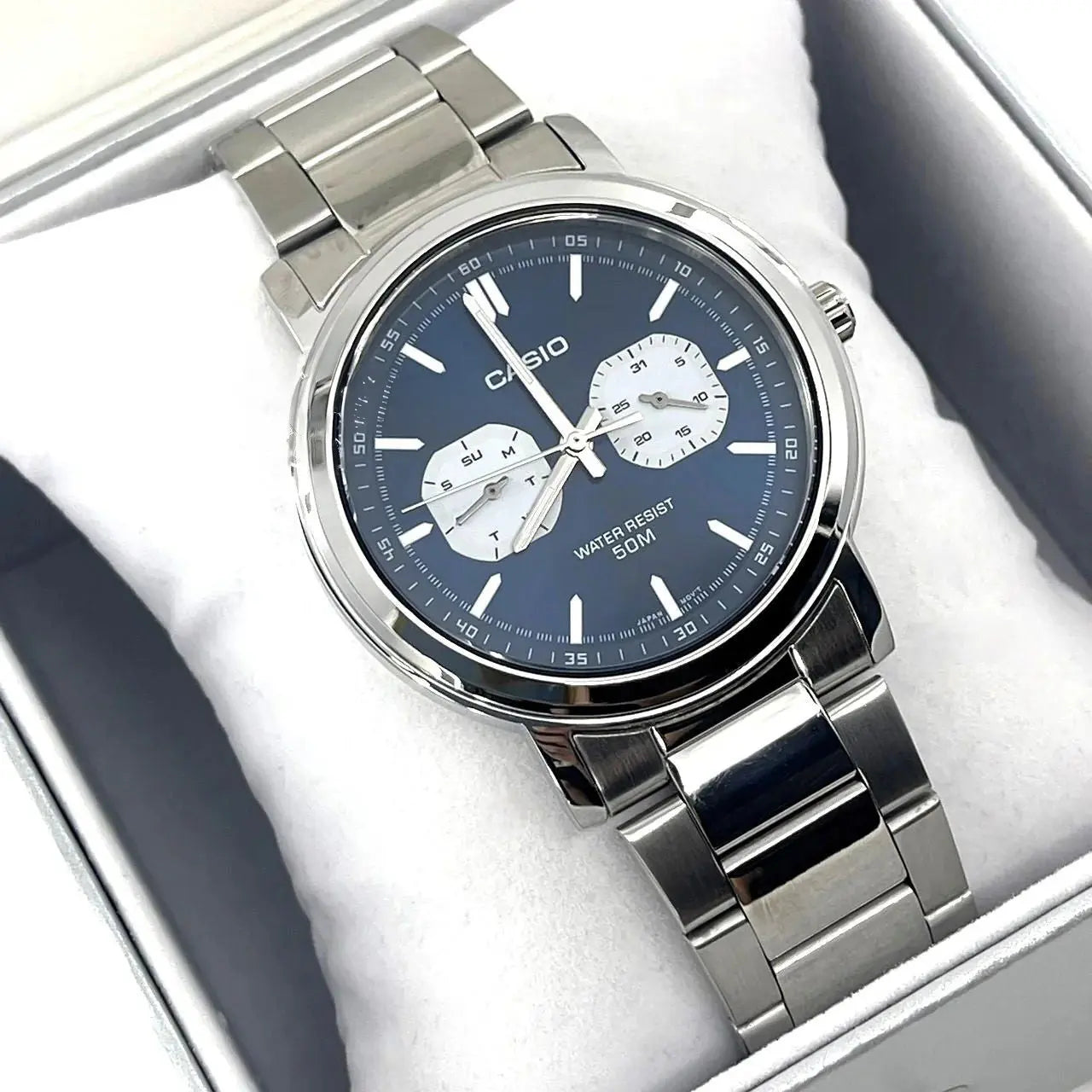 ZEGAREK MĘSKI CASIO MTP-E335D-2E1 (zd274b) + BOX ZEGAREK MĘSKI CASIO MTP-E335D-2E1 (zd274b) + BOX - Lorence 4549526381263