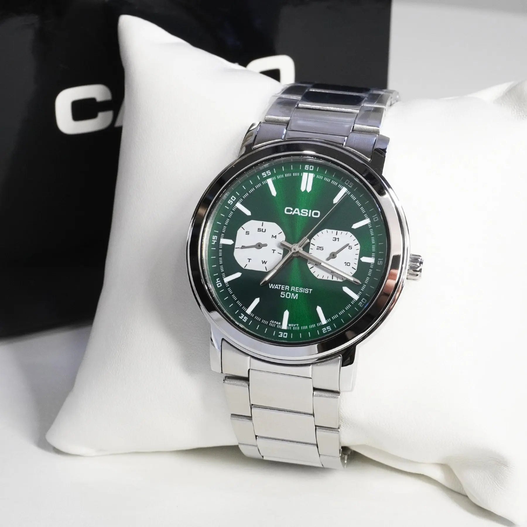 ZEGAREK MĘSKI CASIO MTP-E335D-3E (zd274c) + BOX ZEGAREK MĘSKI CASIO MTP-E335D-3E (zd274c) + BOX - Lorence 4549526381287