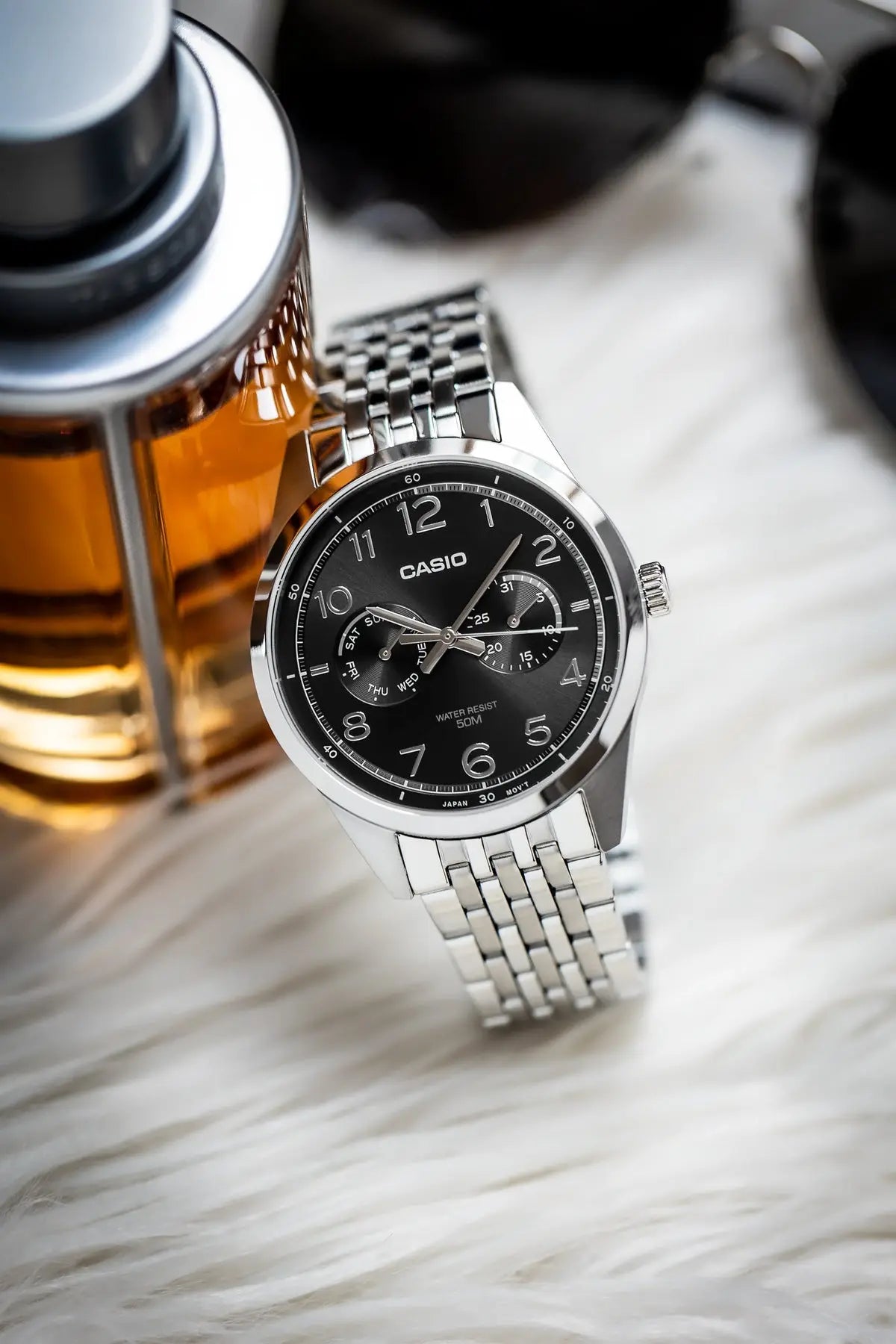 ZEGAREK MĘSKI CASIO MTP-E340D-1A (zd264a) + BOX ZEGAREK MĘSKI CASIO MTP-E340D-1A (zd264a) + BOX - Lorence 4549526381133