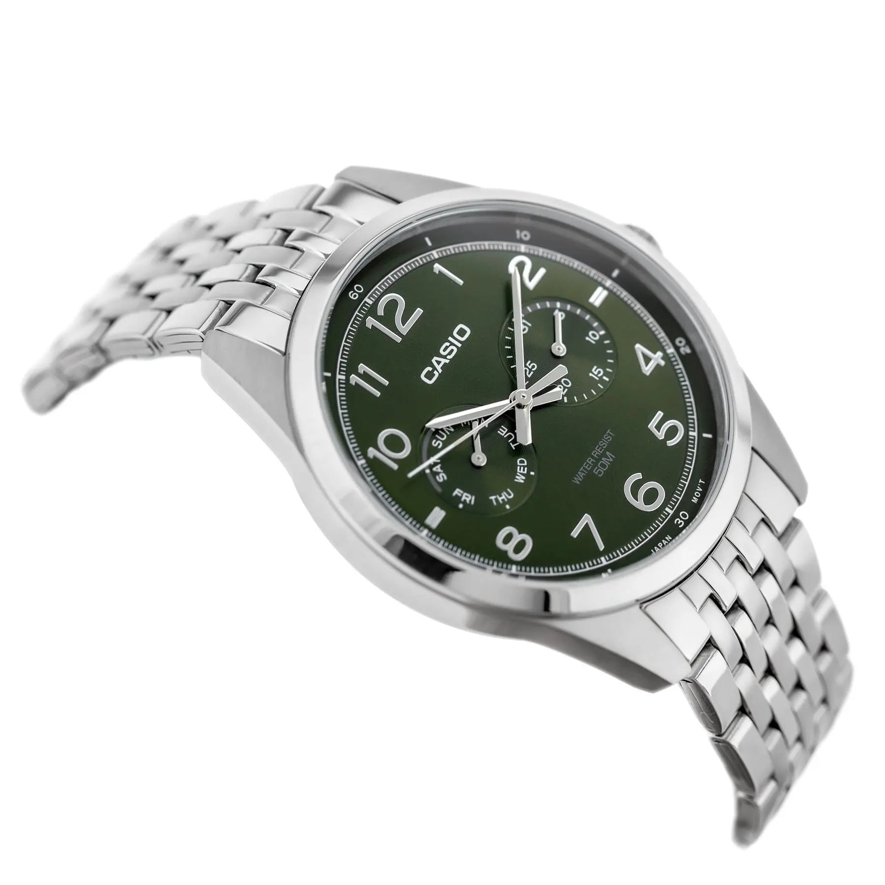 ZEGAREK MĘSKI CASIO MTP-E340D-3A (zd264c) + BOX ZEGAREK MĘSKI CASIO MTP-E340D-3A (zd264c) + BOX - Lorence 4549526381157