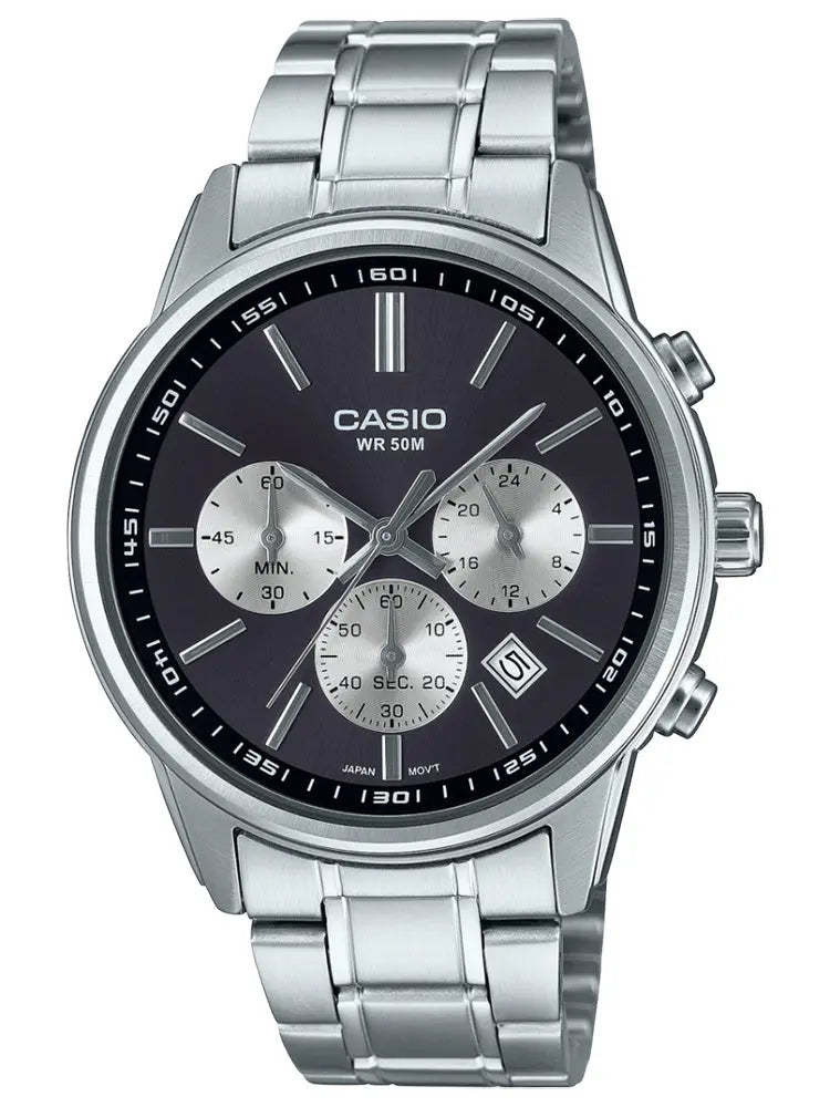 ZEGAREK MĘSKI CASIO MTP-E515D-1A (zd265a) + BOX ZEGAREK MĘSKI CASIO MTP-E515D-1A (zd265a) + BOX - Lorence 4549526375255