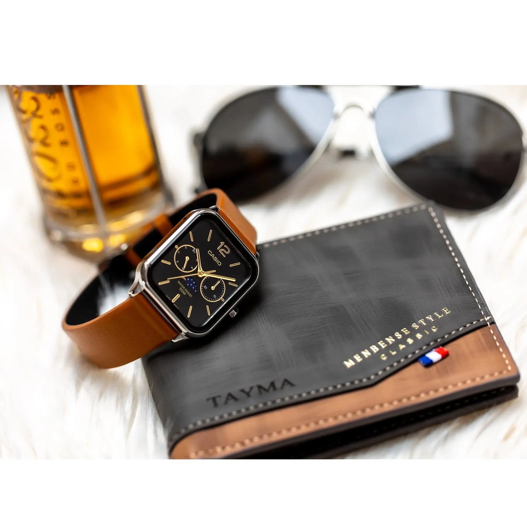 ZEGAREK MĘSKI CASIO MTP-M305L-1A + BOX ZEGAREK MĘSKI CASIO MTP-M305L-1A + BOX - Lorence 4549526352515
