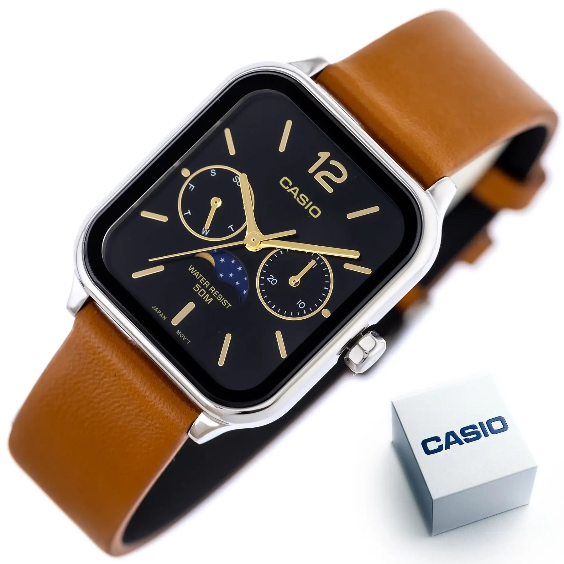 ZEGAREK MĘSKI CASIO MTP-M305L-1A + BOX ZEGAREK MĘSKI CASIO MTP-M305L-1A + BOX - Lorence 4549526352515