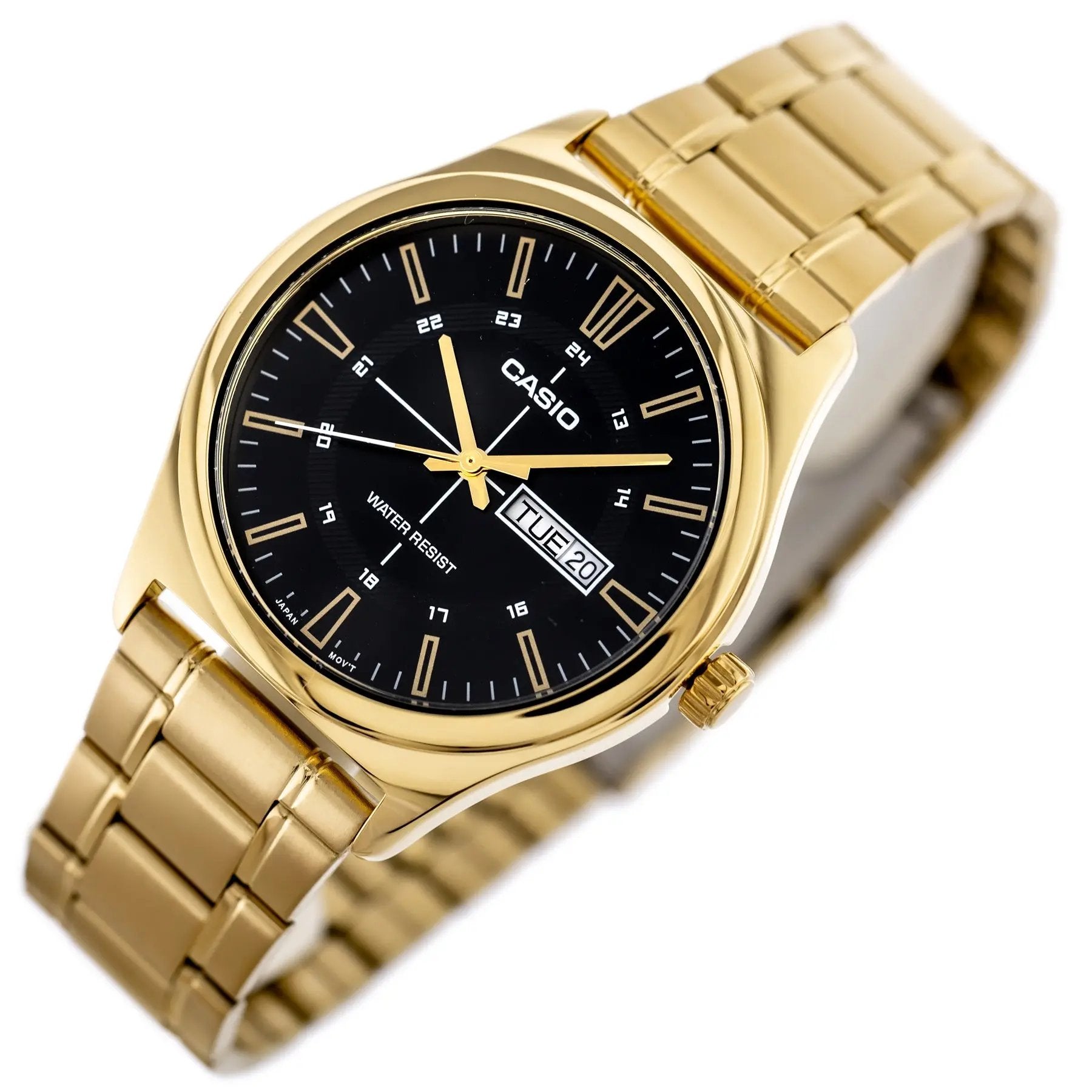 ZEGAREK MĘSKI CASIO MTP-V006G-1C + BOX ZEGAREK MĘSKI CASIO MTP-V006G-1C + BOX - Lorence 4549526361128