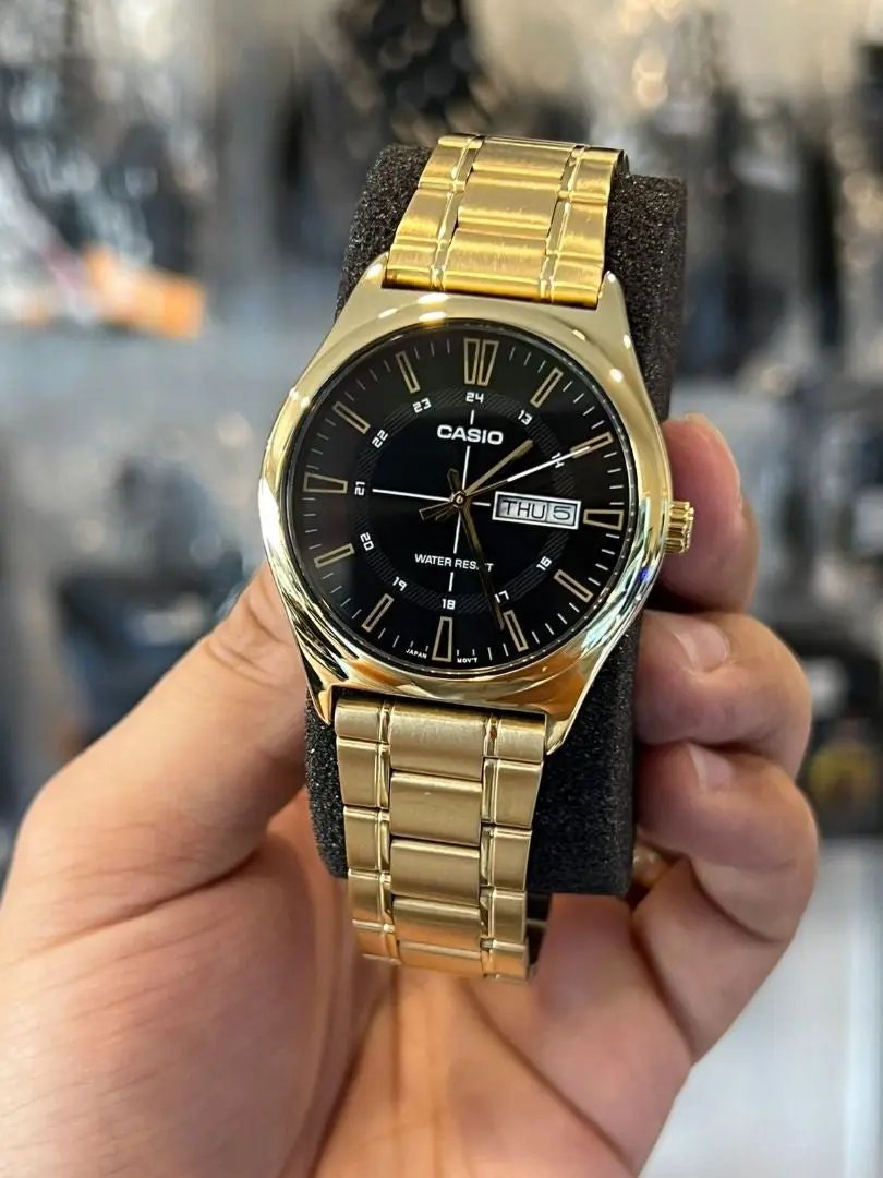 ZEGAREK MĘSKI CASIO MTP-V006G-1C + BOX ZEGAREK MĘSKI CASIO MTP-V006G-1C + BOX - Lorence 4549526361128