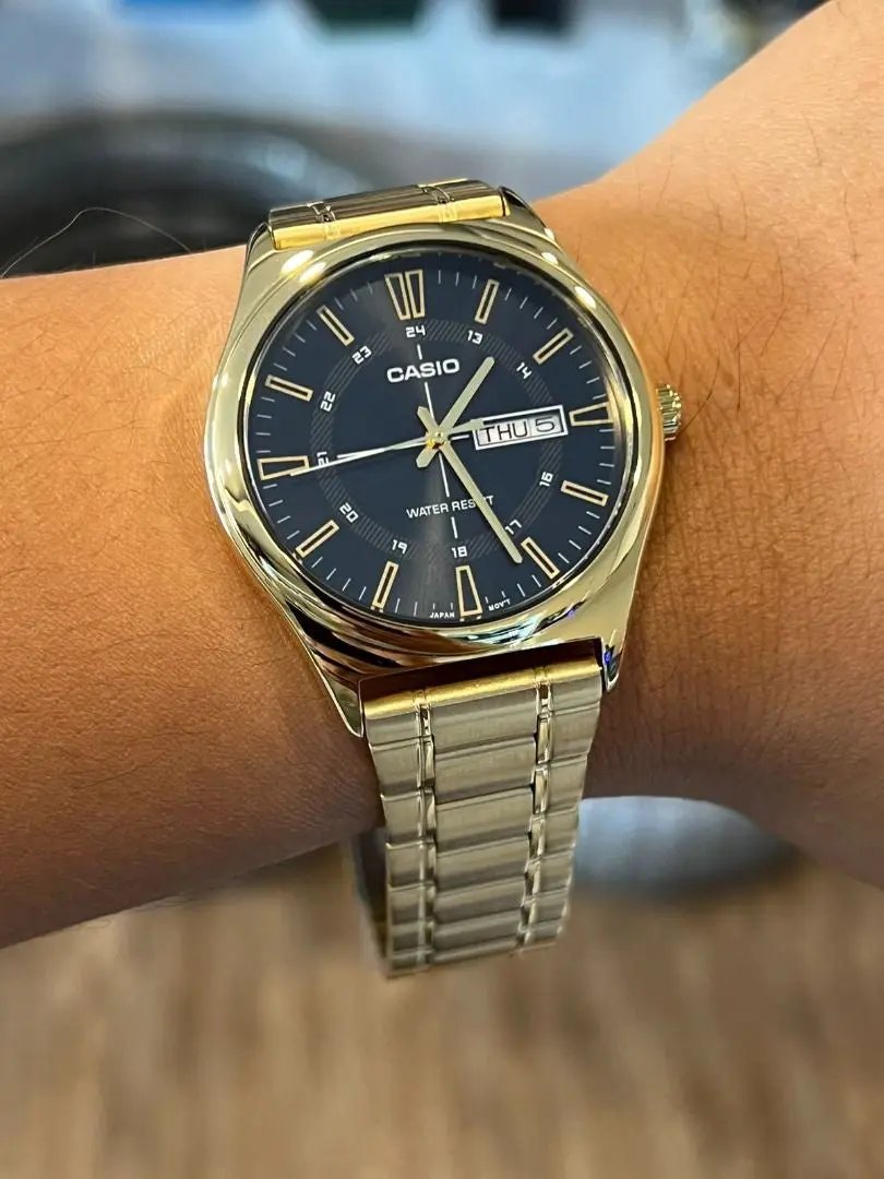 ZEGAREK MĘSKI CASIO MTP-V006G-1C + BOX ZEGAREK MĘSKI CASIO MTP-V006G-1C + BOX - Lorence 4549526361128