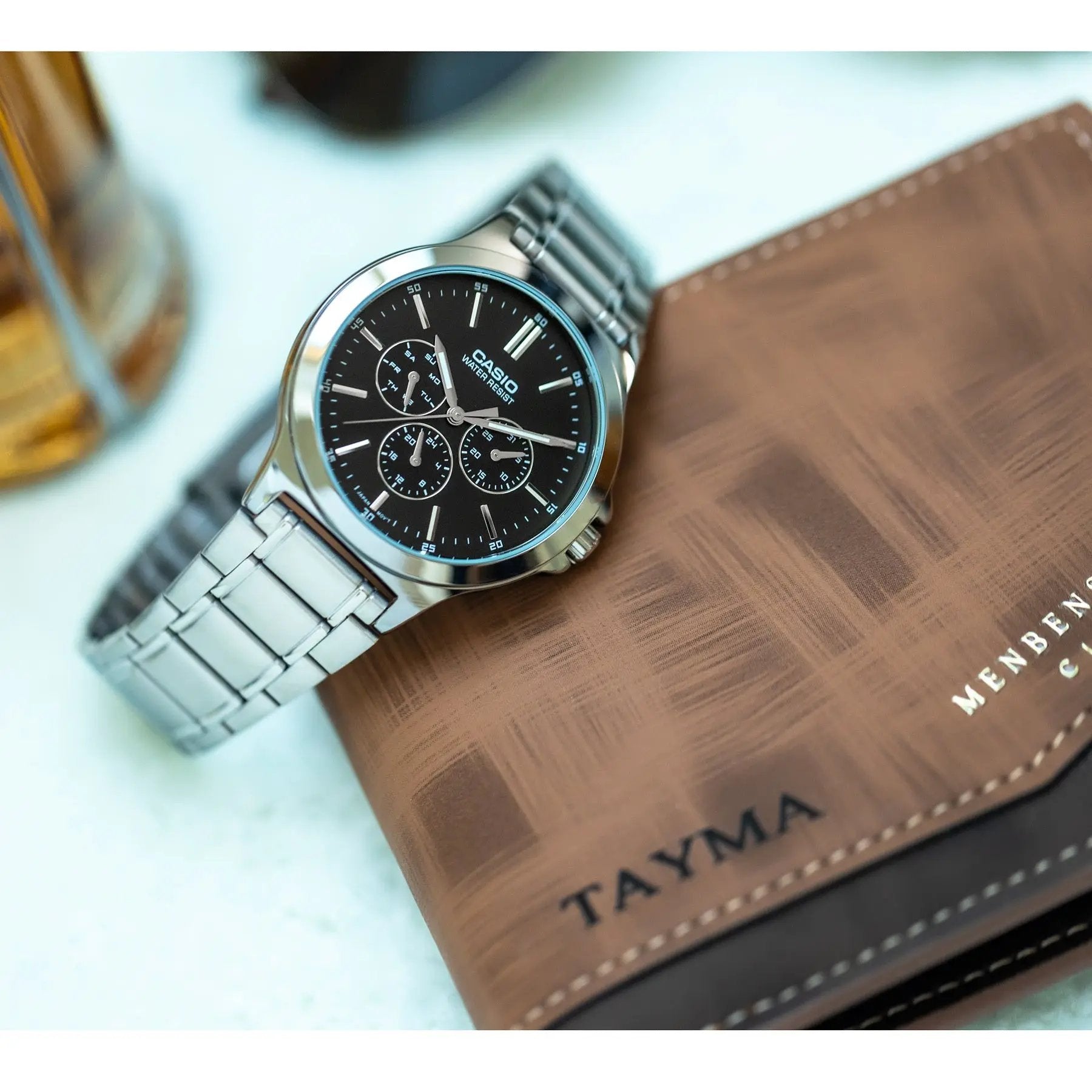 ZEGAREK MĘSKI CASIO MTP-V300D-1A + BOX ZEGAREK MĘSKI CASIO MTP-V300D-1A + BOX - Lorence 4549526132568