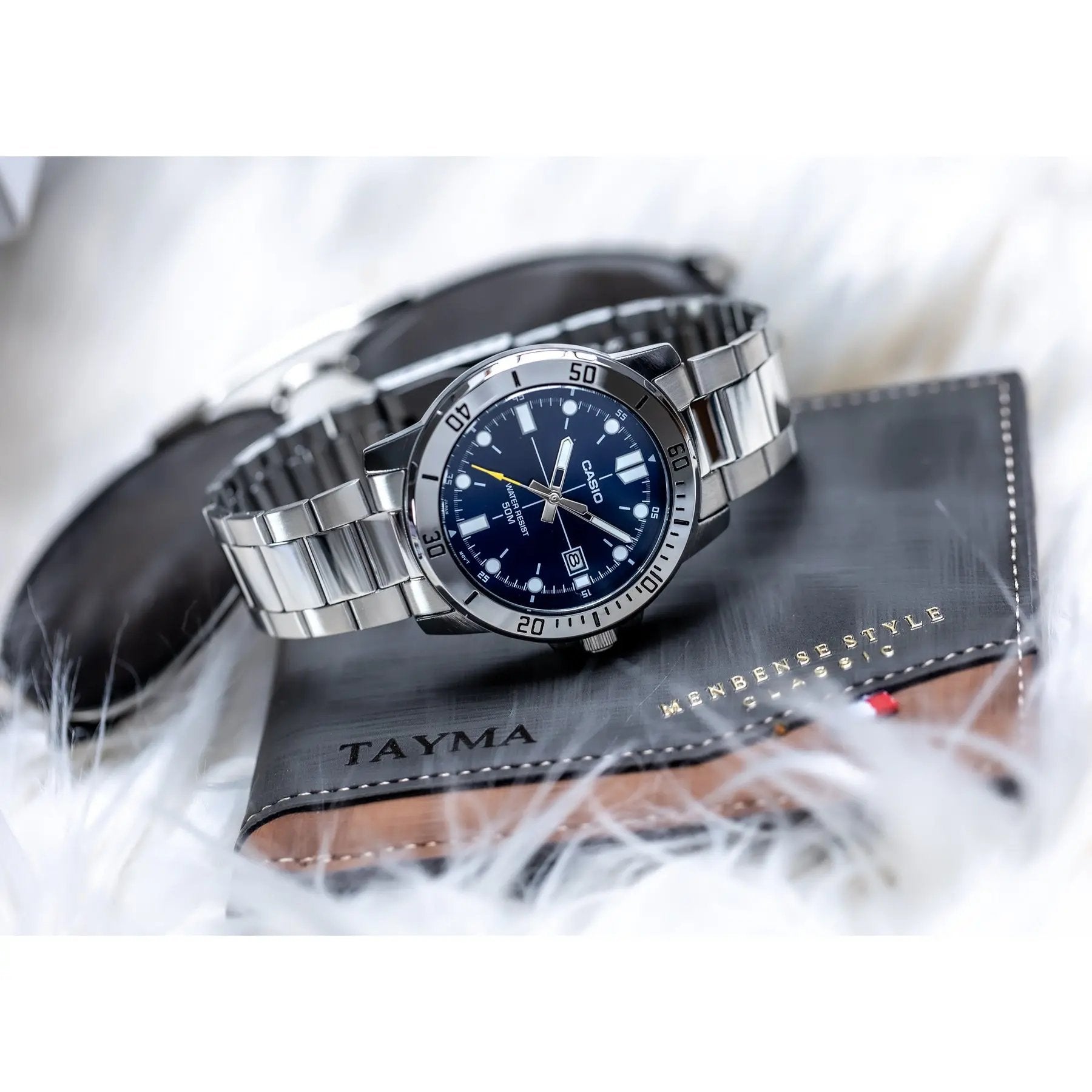 ZEGAREK MĘSKI CASIO MTP-VD01D-2E (zd185c) + BOX ZEGAREK MĘSKI CASIO MTP-VD01D-2E (zd185c) + BOX - Lorence 4549526188206