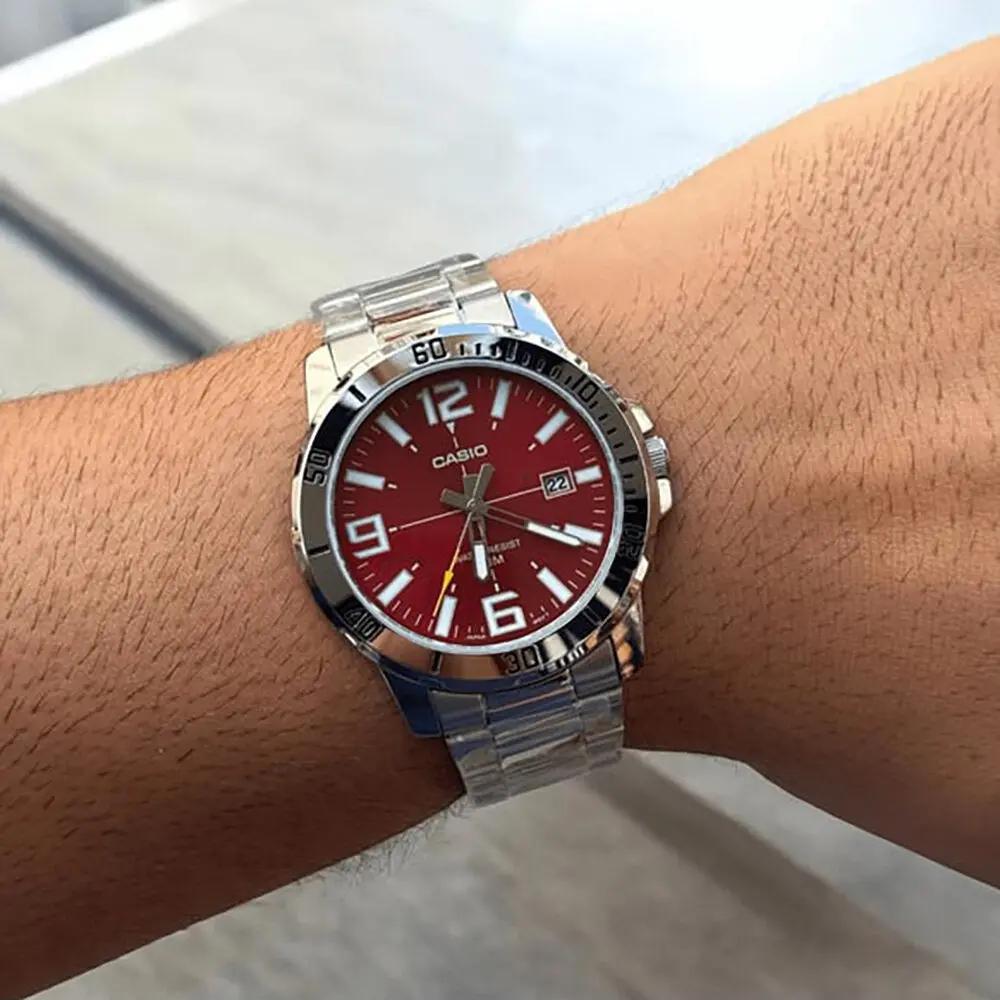 ZEGAREK MĘSKI CASIO MTP-VD01D-4B + BOX ZEGAREK MĘSKI CASIO MTP-VD01D-4B + BOX - Lorence 4549526381393