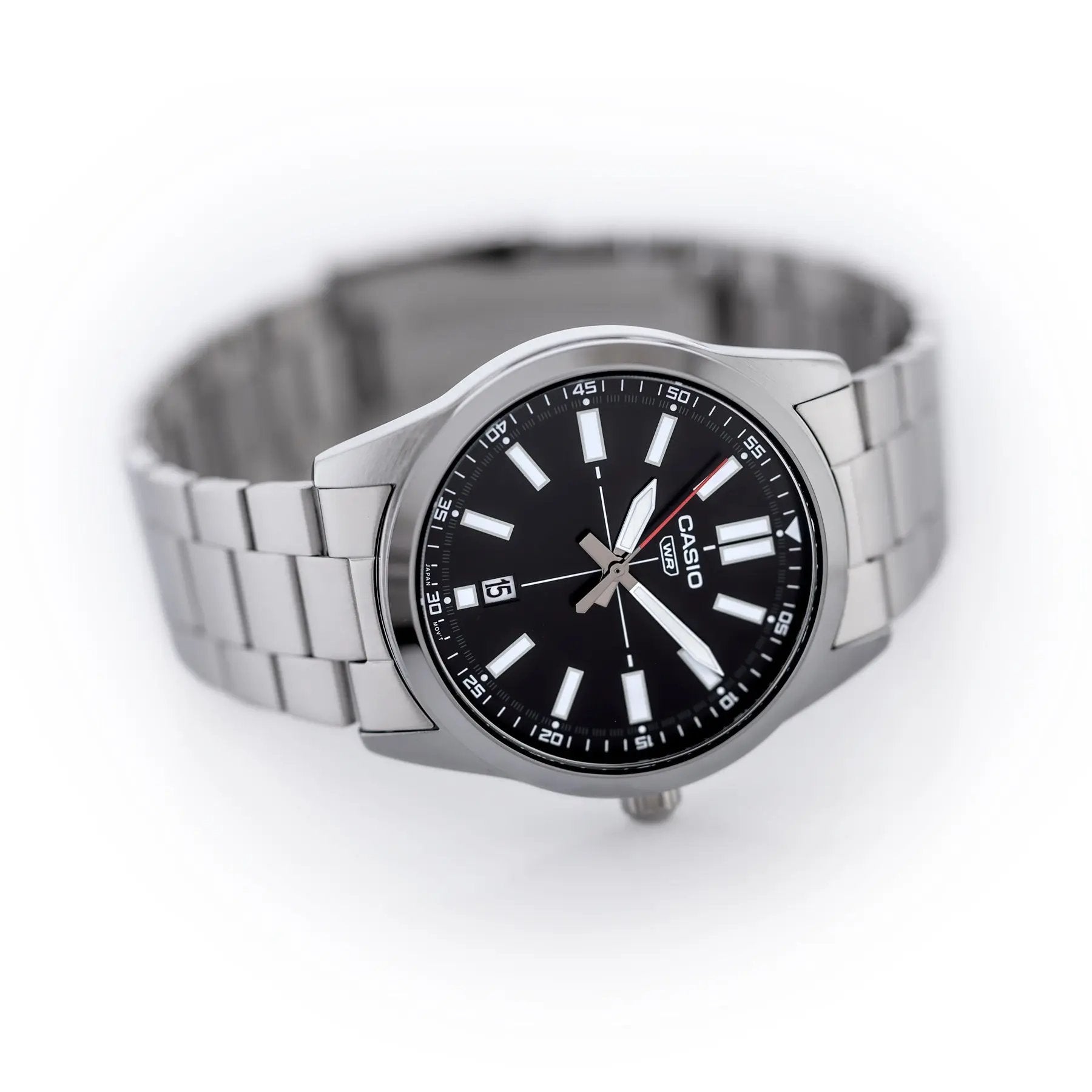 ZEGAREK MĘSKI CASIO MTP-VD02D-1E (zd217b) + BOX ZEGAREK MĘSKI CASIO MTP-VD02D-1E (zd217b) + BOX - Lorence 4549526313813