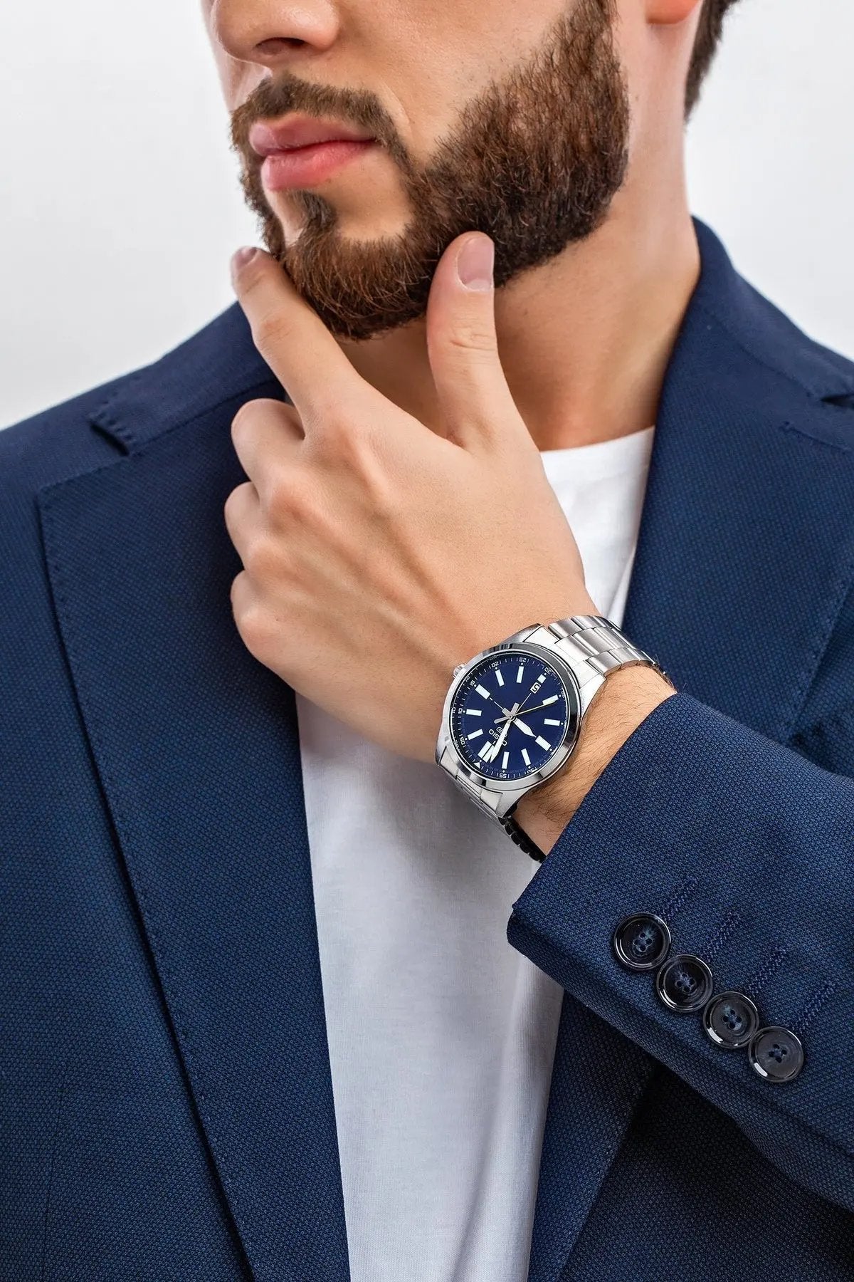 ZEGAREK MĘSKI CASIO MTP-VD02D-2E (zd217a) + BOX ZEGAREK MĘSKI CASIO MTP-VD02D-2E (zd217a) + BOX - Lorence 4549526313820