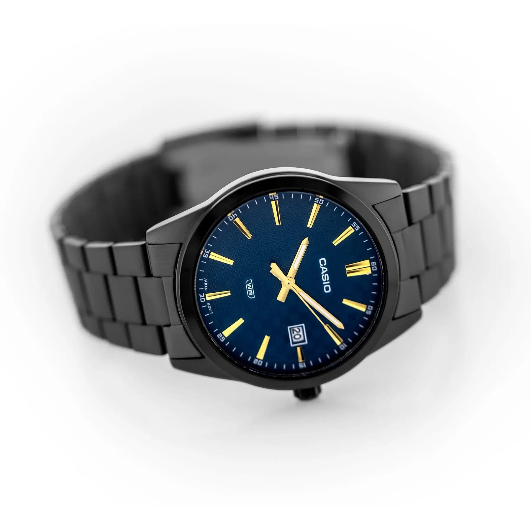 ZEGAREK MĘSKI CASIO MTP-VD03B-2A + BOX ZEGAREK MĘSKI CASIO MTP-VD03B-2A + BOX - Lorence 4549526371721