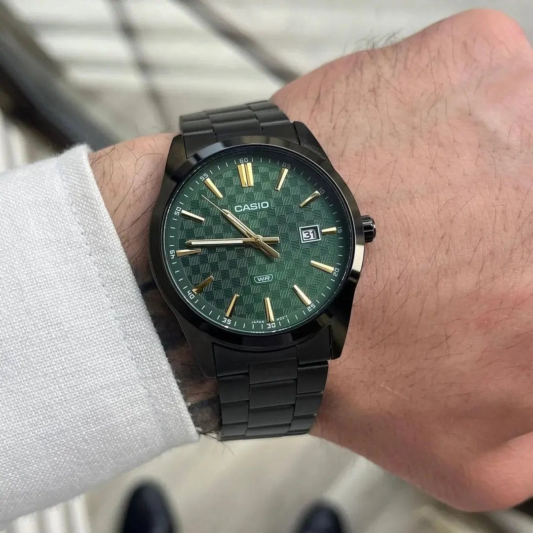 ZEGAREK MĘSKI CASIO MTP-VD03B-3A + BOX ZEGAREK MĘSKI CASIO MTP-VD03B-3A + BOX - Lorence 4549526371738