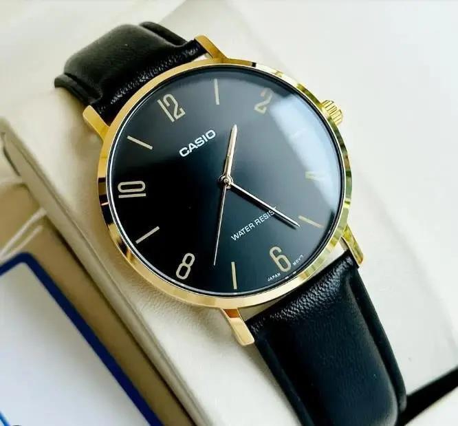 ZEGAREK MĘSKI CASIO MTP-VT01GL-1B2 + BOX ZEGAREK MĘSKI CASIO MTP-VT01GL-1B2 + BOX - Lorence 4549526285158