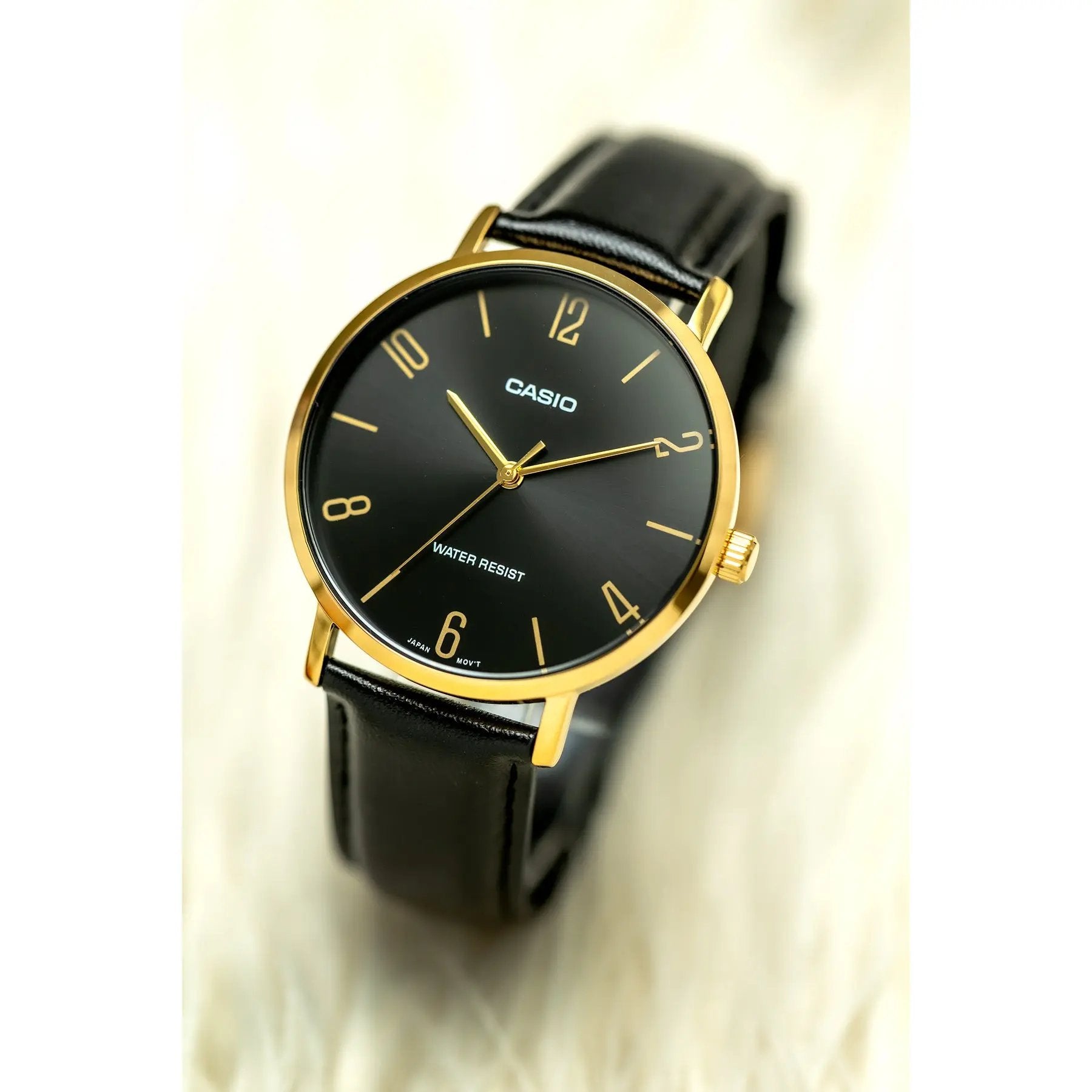 ZEGAREK MĘSKI CASIO MTP-VT01GL-1B2 + BOX ZEGAREK MĘSKI CASIO MTP-VT01GL-1B2 + BOX - Lorence 4549526285158