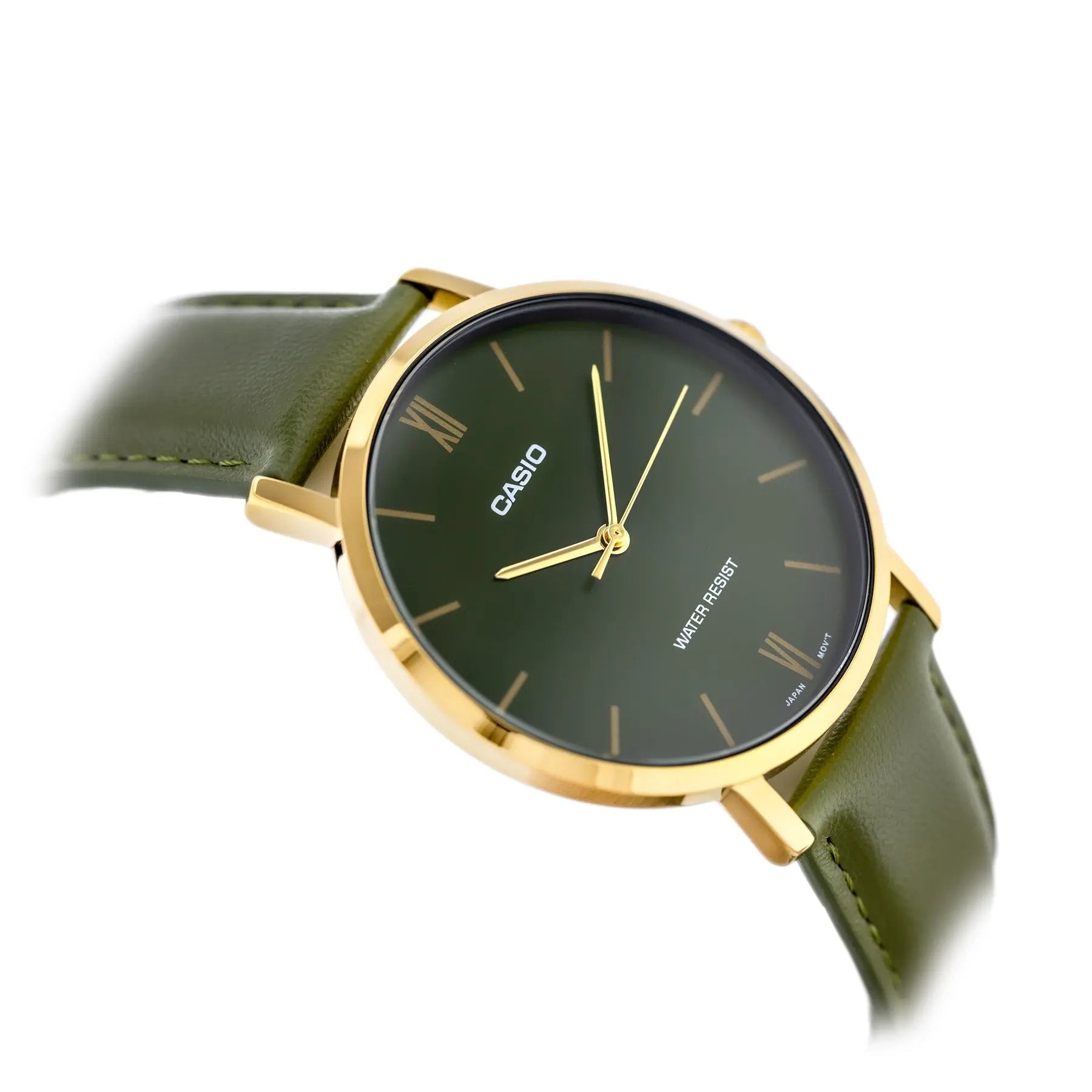 ZEGAREK MĘSKI CASIO MTP-VT01GL-3B + BOX ZEGAREK MĘSKI CASIO MTP-VT01GL-3B + BOX - Lorence 4549526270109