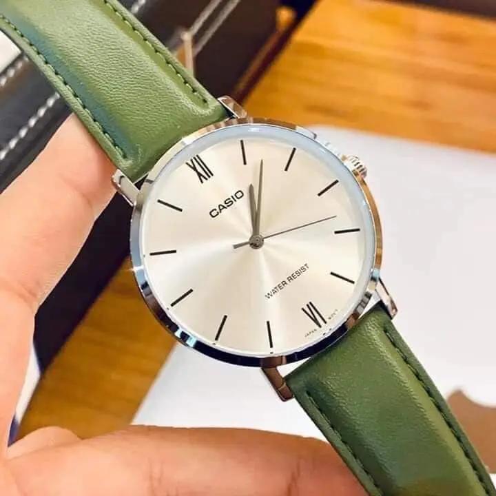 ZEGAREK MĘSKI CASIO  MTP-VT01L-3B + BOX ZEGAREK MĘSKI CASIO  MTP-VT01L-3B + BOX - Lorence 0690122790905