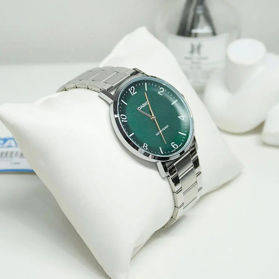 ZEGAREK MĘSKI CASIO  MTP-VT03D-3B + BOX ZEGAREK MĘSKI CASIO  MTP-VT03D-3B + BOX - Lorence 4549526399190